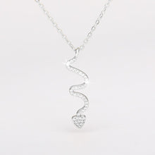 Load image into Gallery viewer, Zirconia Snake Chain Necklace (6928478765250)