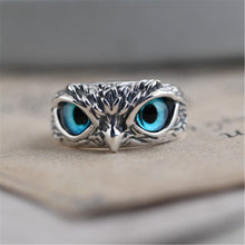 Load image into Gallery viewer, Woman Eye Owl Ring (6933417296066)