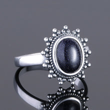 Load image into Gallery viewer, Classic Black Gemstone Ring (7363629809858)