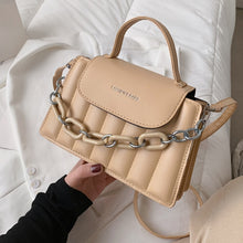 Load image into Gallery viewer, Leather Chain Shoulder Crossbody Handbags (7143436714178)