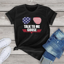 Load image into Gallery viewer, Talk To Me Goose Women tshirt (7387050672322)