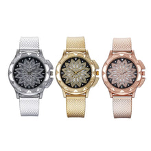 Load image into Gallery viewer, Flower Rhinestone Watches Sale
