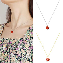 Load image into Gallery viewer, Gold Plated Carnelian Necklace (6939968012482)