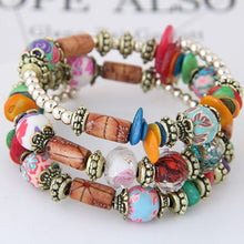 Load image into Gallery viewer, Bohemian Shell Multilayer Charm Bracelets