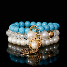 Load image into Gallery viewer, Bohemian Multi-Layer Crystal Beads Bracelets