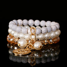 Load image into Gallery viewer, Bohemian Multi-Layer Crystal Beads Bracelets