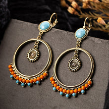 Load image into Gallery viewer, Ethnic Round Beads Dangle Drop Earrings (6935240442050)